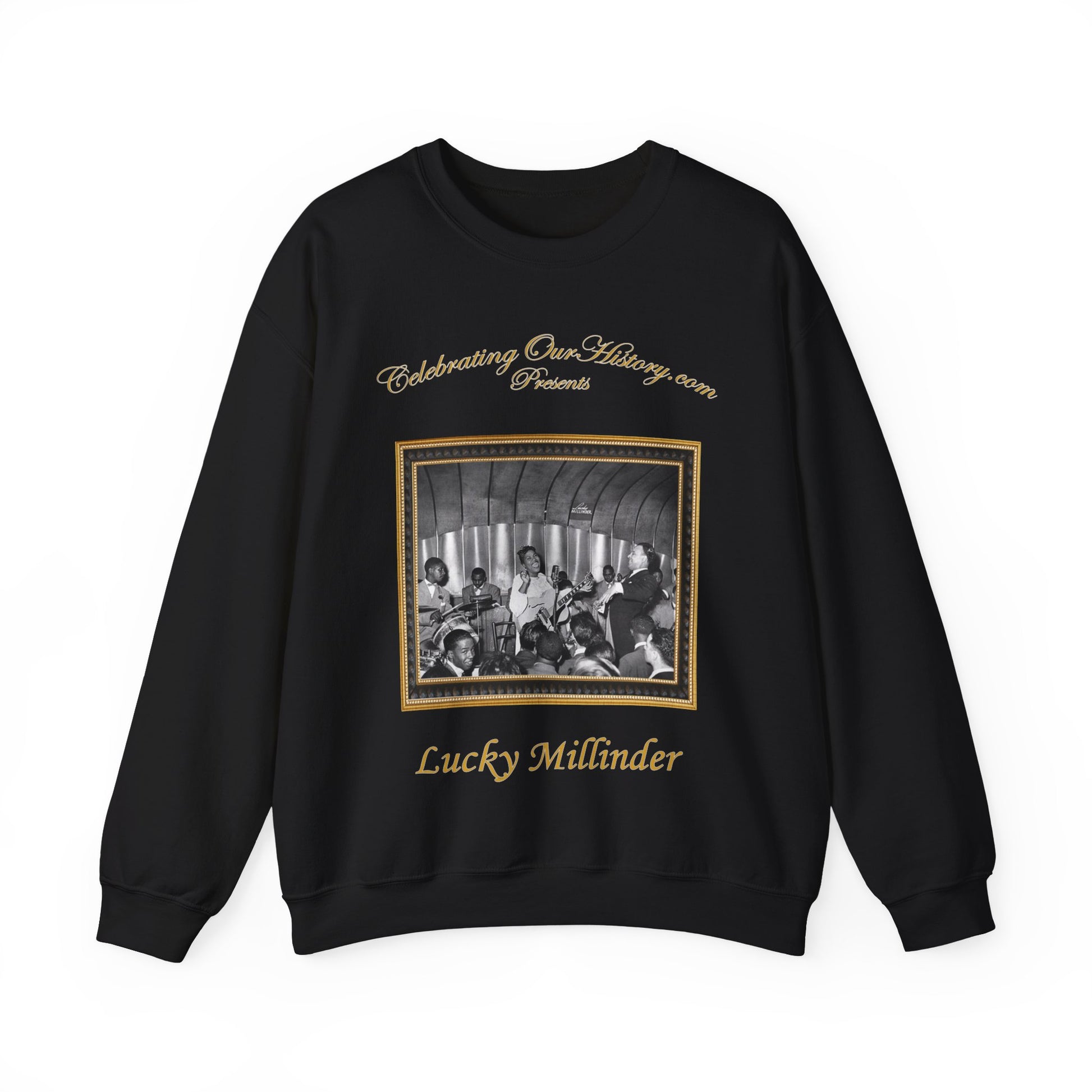 Lucky Millinder - Savoy -  Front and Back Printed Concert Style Sweatshirt