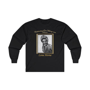 Lena Horne - The Duke Is Tops (1938) - Front and Back Printed Concert Style Long Sleeve T-Shirt