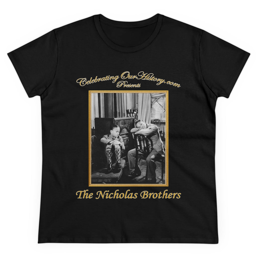 The Nicholas Brothers - The Big Broadcast of 1936 v2 -  Front and Back Printed Concert Style Women's T-Shirt