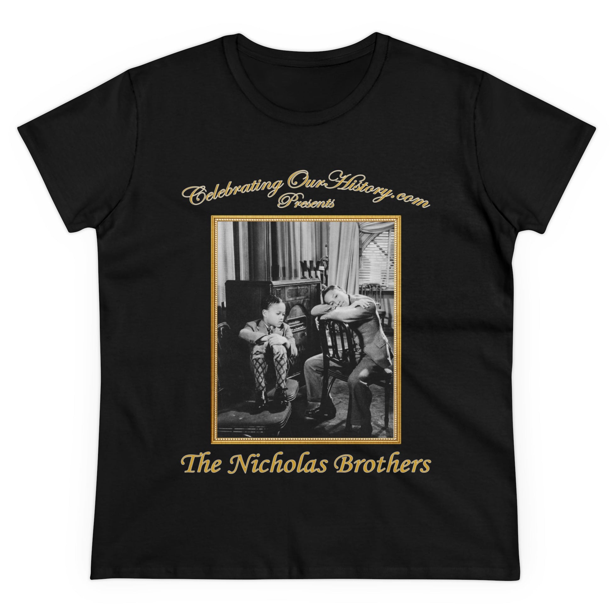 The Nicholas Brothers - The Big Broadcast of 1936 v2 -  Front and Back Printed Concert Style Women's T-Shirt