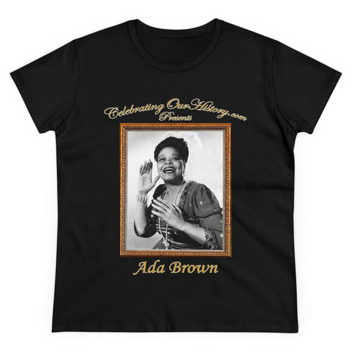 Ada Brown - Stormy Weather (1943) -  Front and Back Printed Concert Style Women's T-Shirt