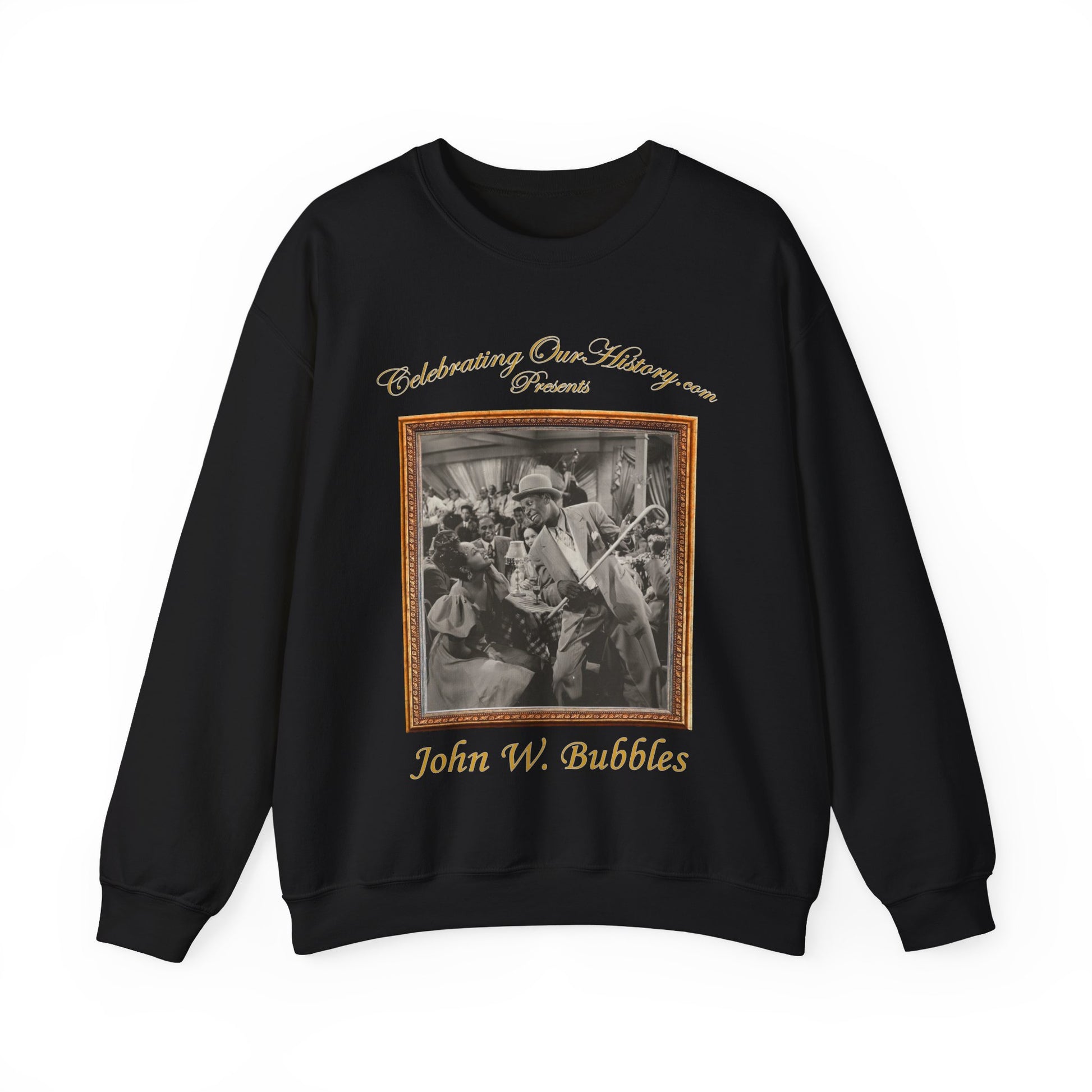 John W. Bubbles - Cabin in the Sky (1943) -  Front and Back Printed Concert Style Sweatshirt
