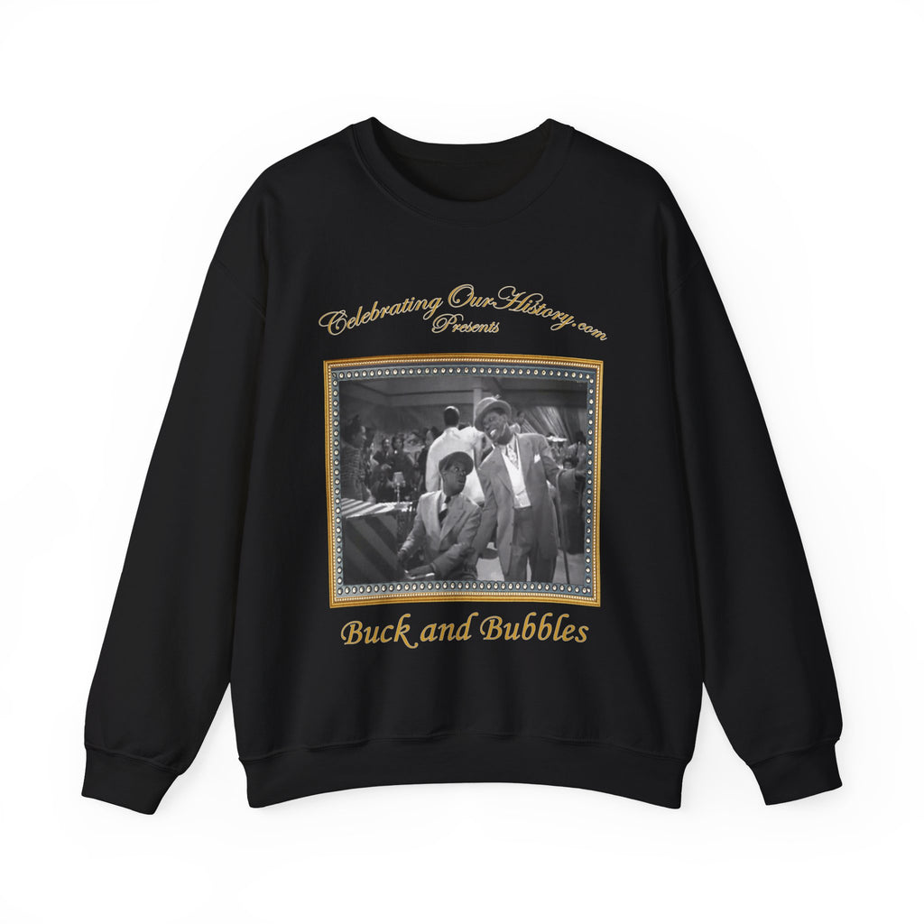 Buck and Bubbles - Cabin in the Sky (1943) -  Front and Back Printed Concert Style Sweatshirt