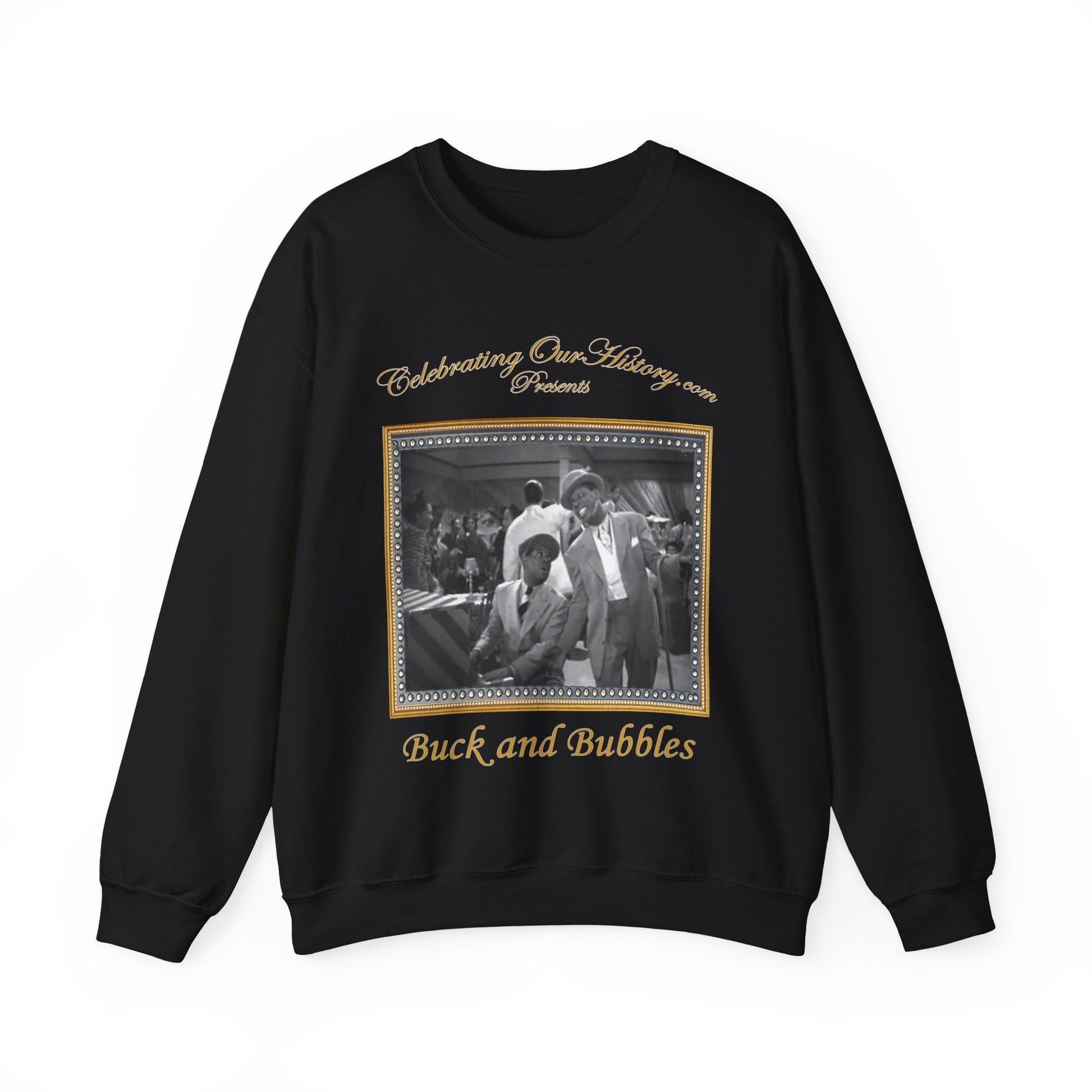 Buck and Bubbles - Cabin in the Sky (1943) -  Front and Back Printed Concert Style Sweatshirt