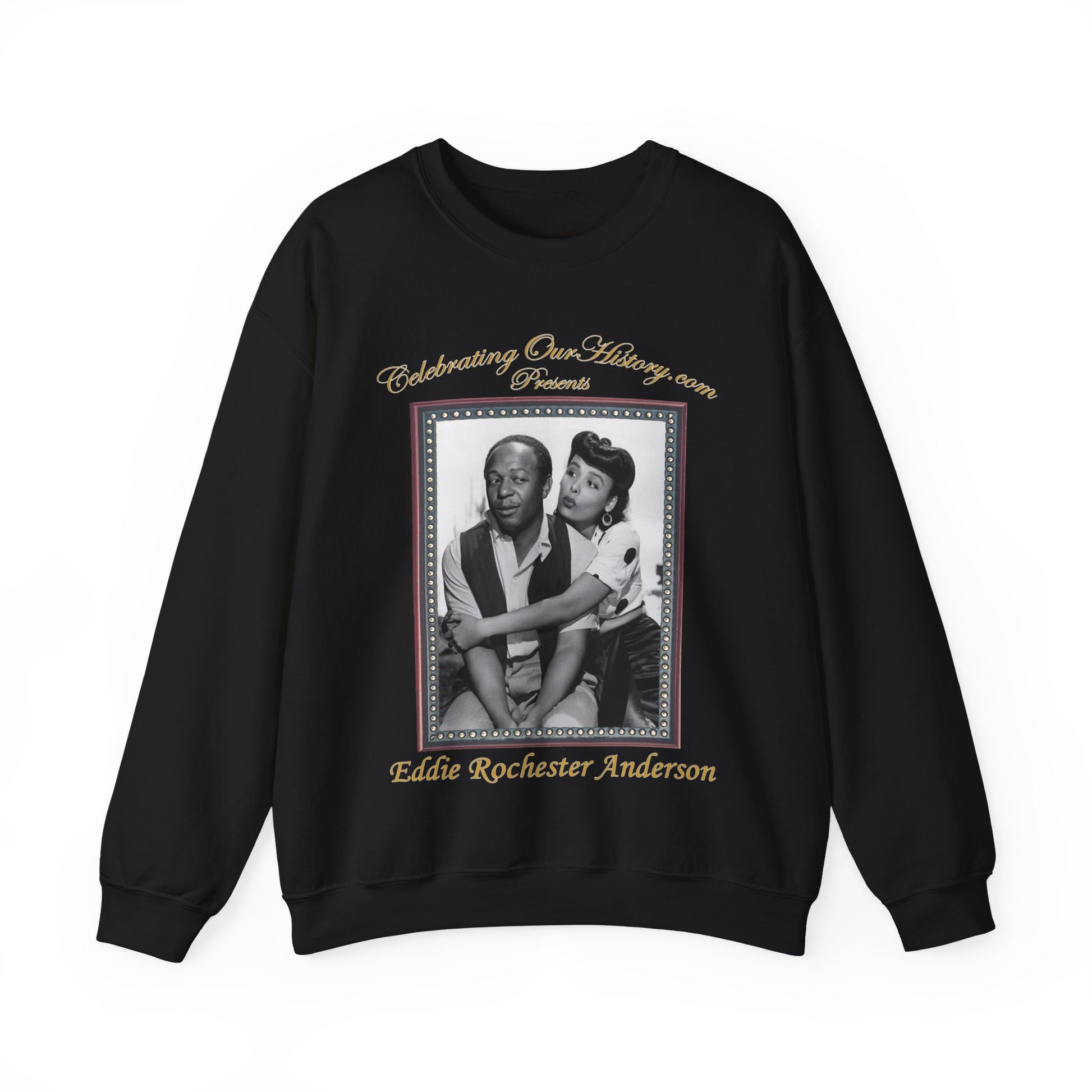 Eddie "Rochester" Anderson - Cabin in the Sky (1943) -  Front and Back Printed Concert Style Sweatshirt