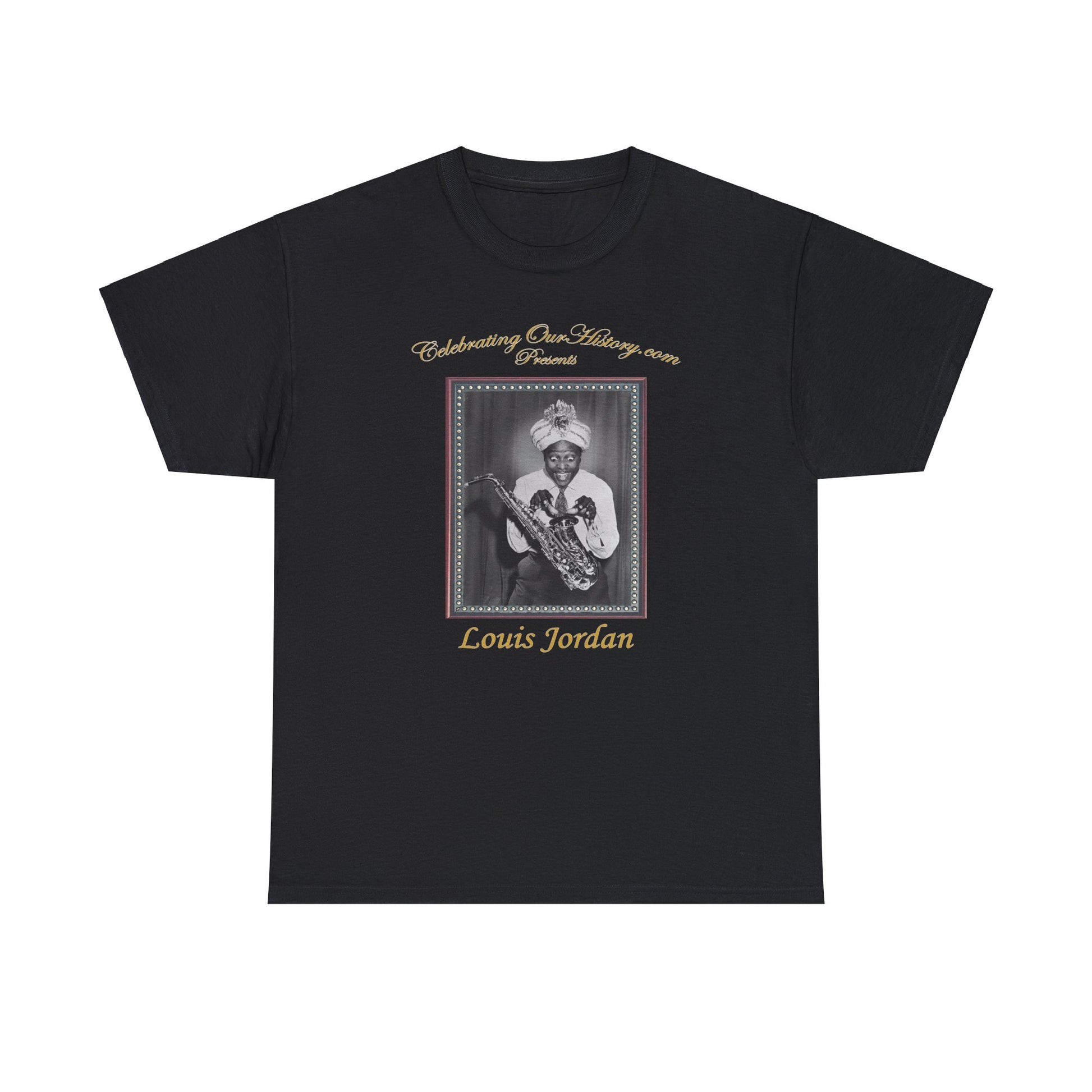 Louis Jordan - Four Movie Posters v2 -  Front and Back Printed Concert Style T-Shirt