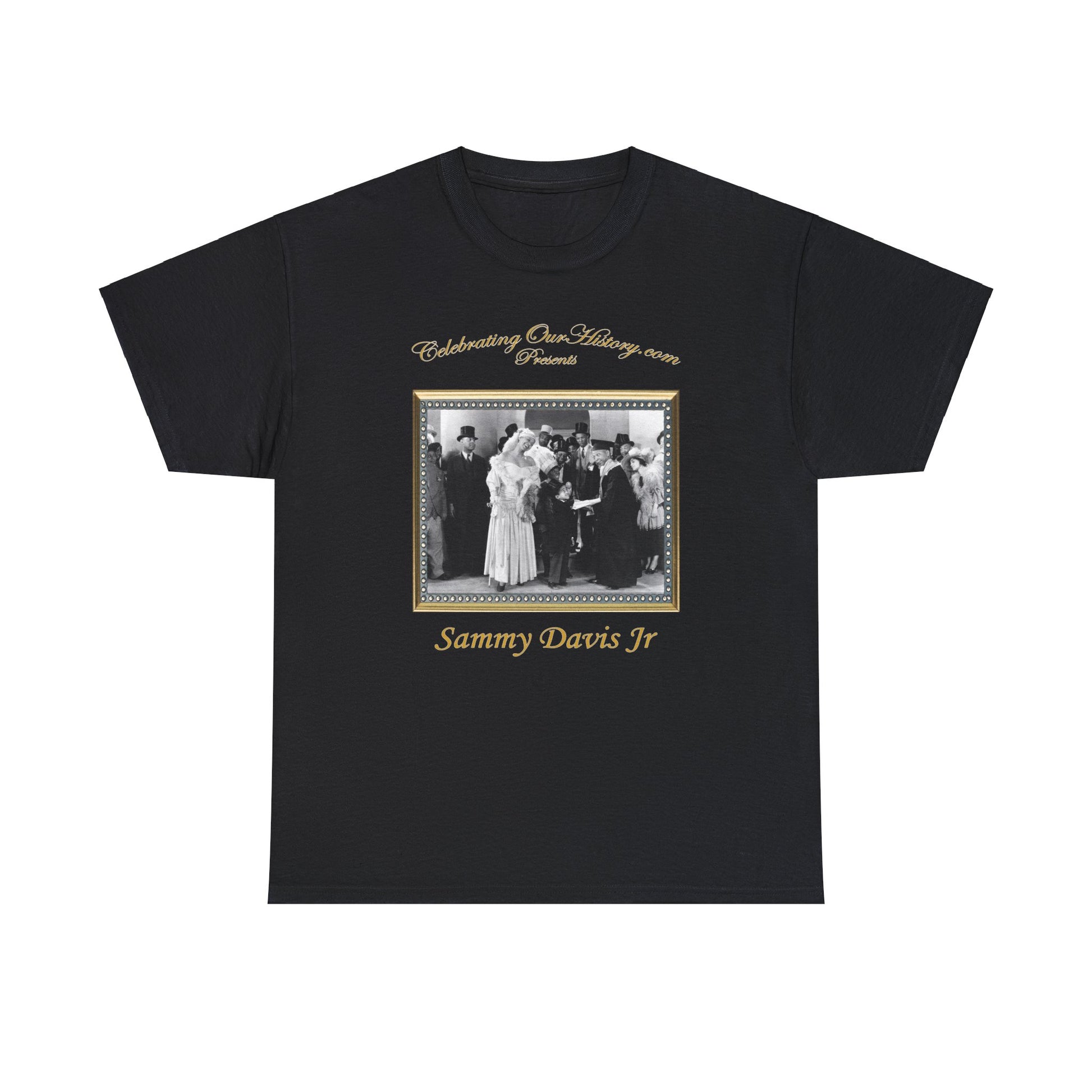 Sammy Davis Jr - Rufus Jones For President (1933) -  Front and Back Printed Concert Style T-Shirt