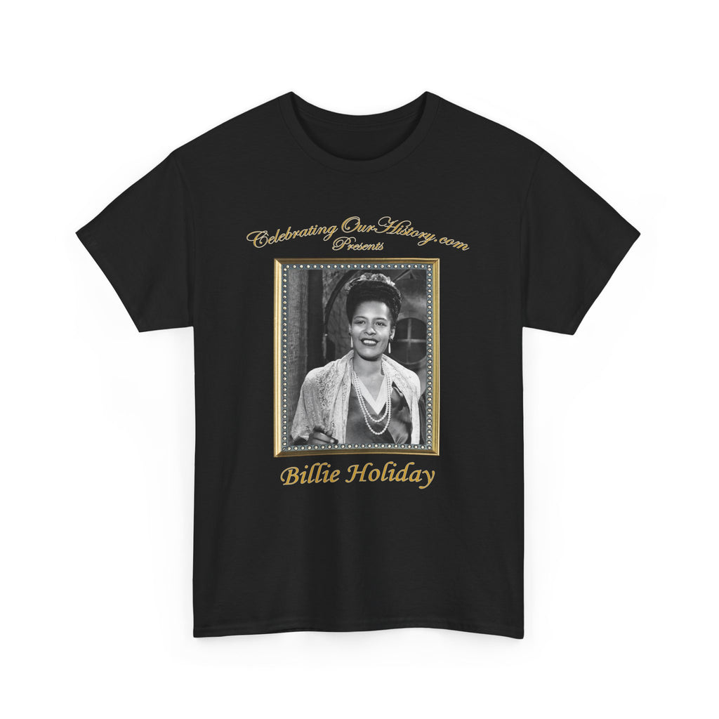 Billie Holiday - New Orleans (1947) - Front and Back Printed Concert Style T-Shirt