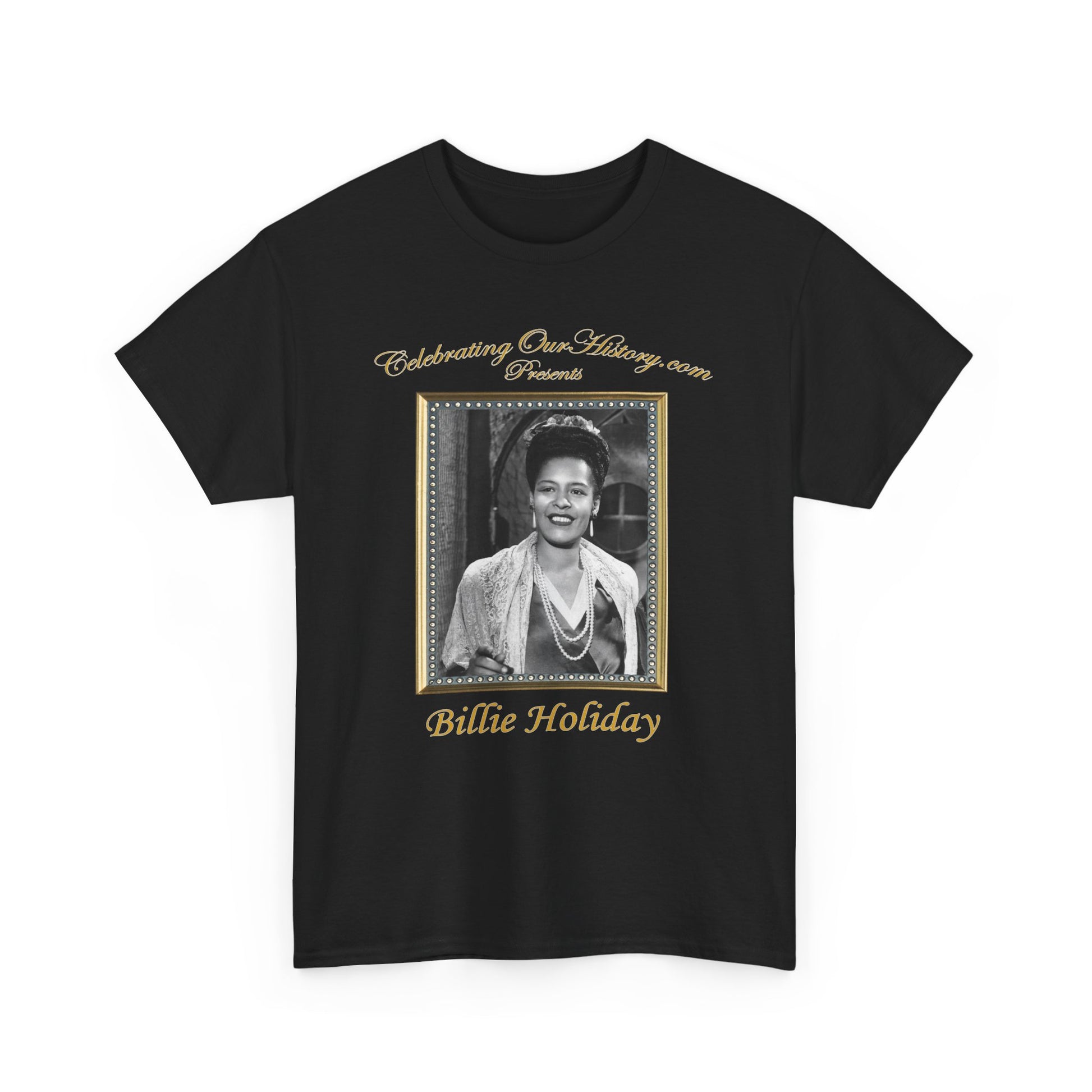 Billie Holiday - New Orleans (1947) - Front and Back Printed Concert Style T-Shirt