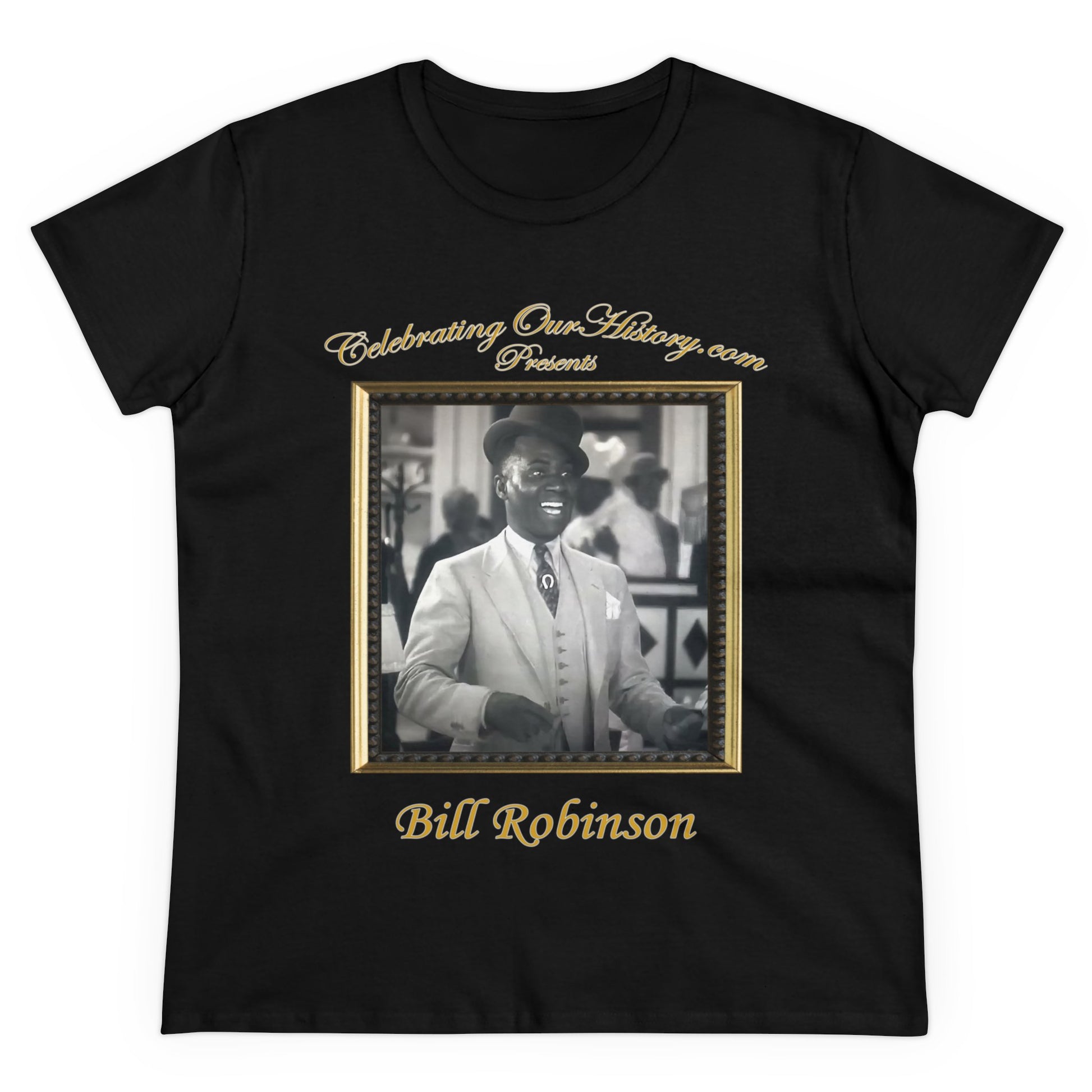 Bill Robinson - Hooray for Love -  Front and Back Printed Concert Style Women's T-Shirt