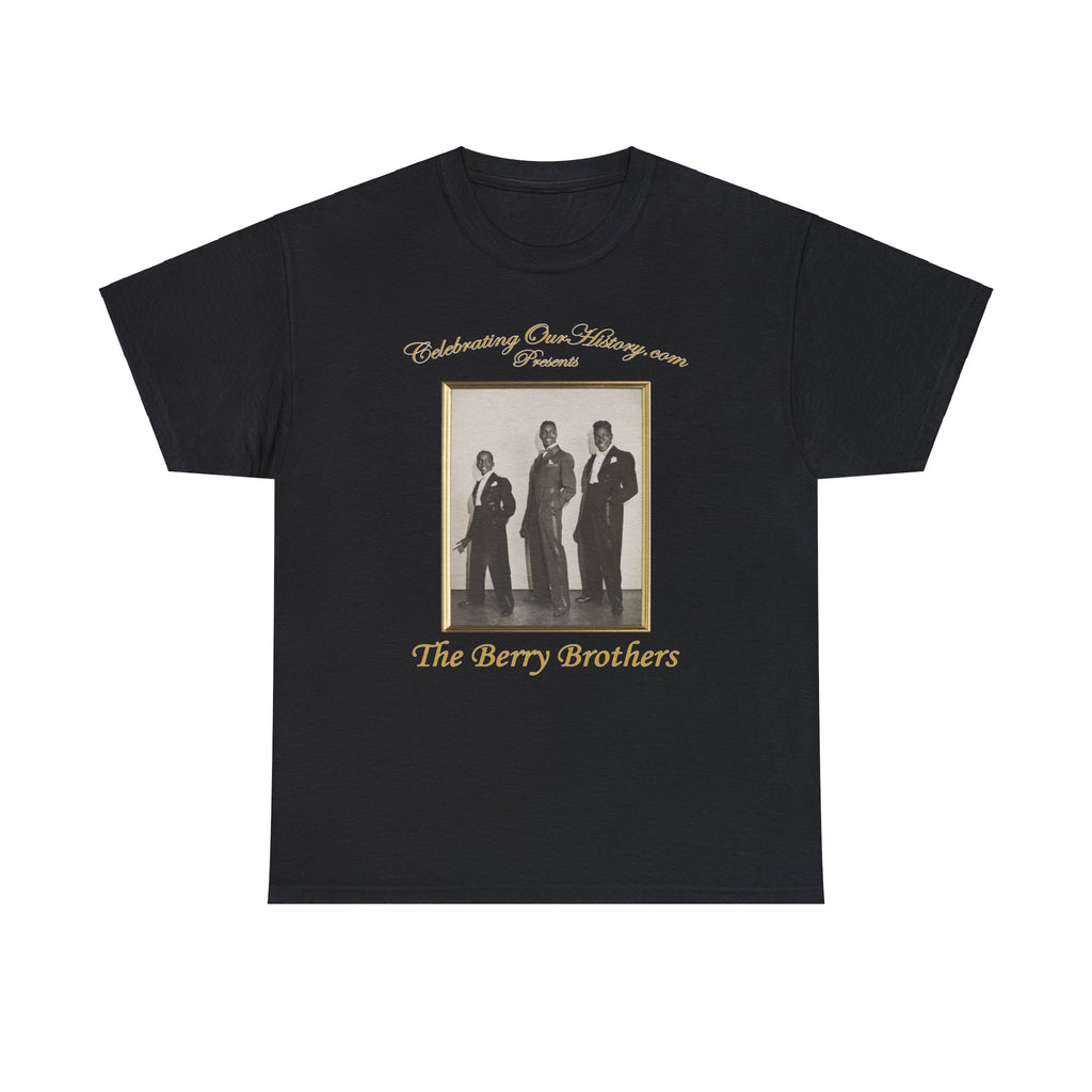 The Berry Brothers - Boarding House Blues (1948) -  Front and Back Printed Concert Style T-Shirt