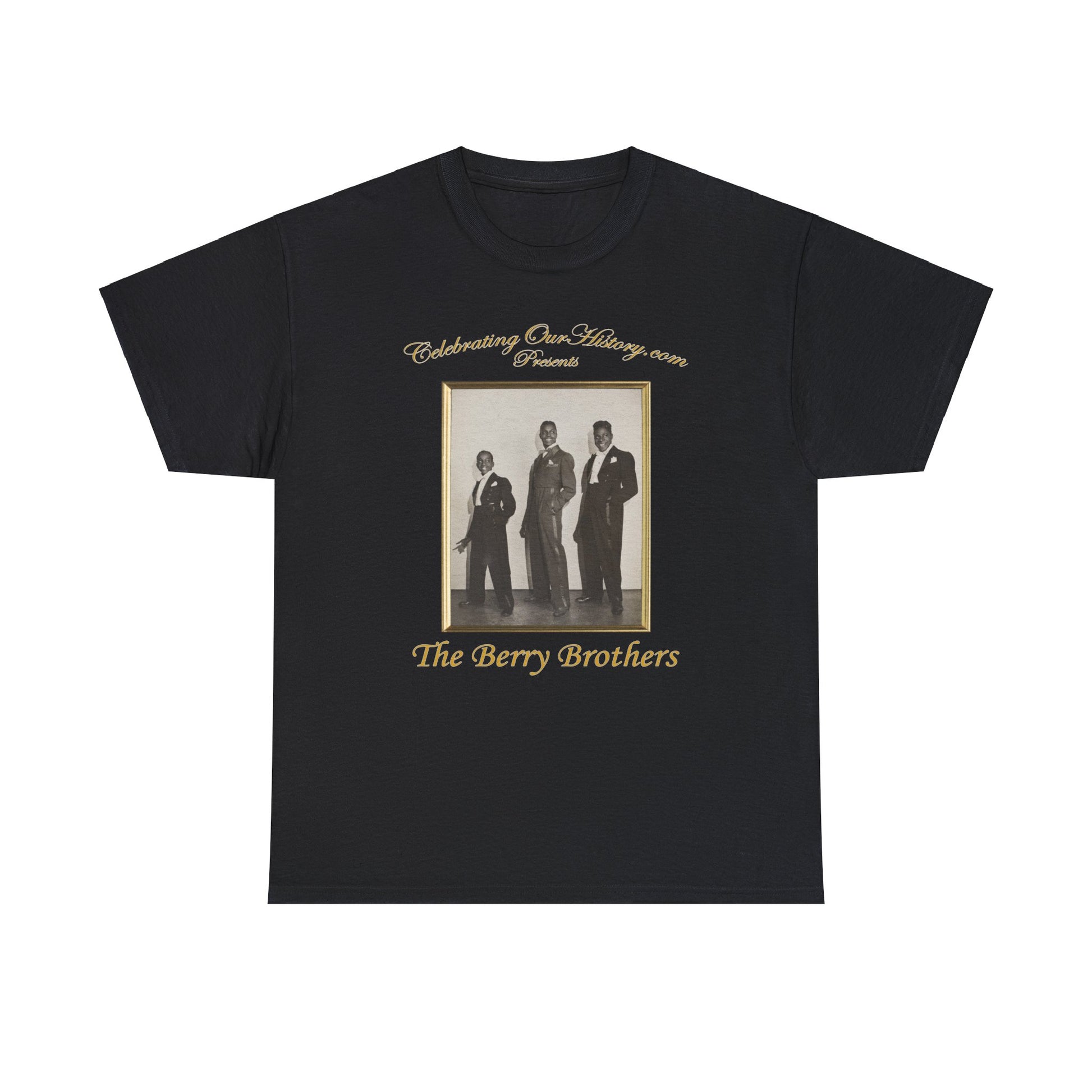 The Berry Brothers - Boarding House Blues (1948) -  Front and Back Printed Concert Style T-Shirt