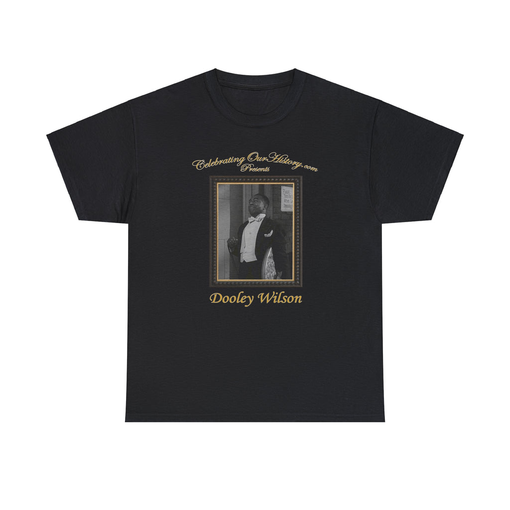 Dooley Wilson - Stormy Weather (1943) -  Front and Back Printed Concert Style T-Shirt
