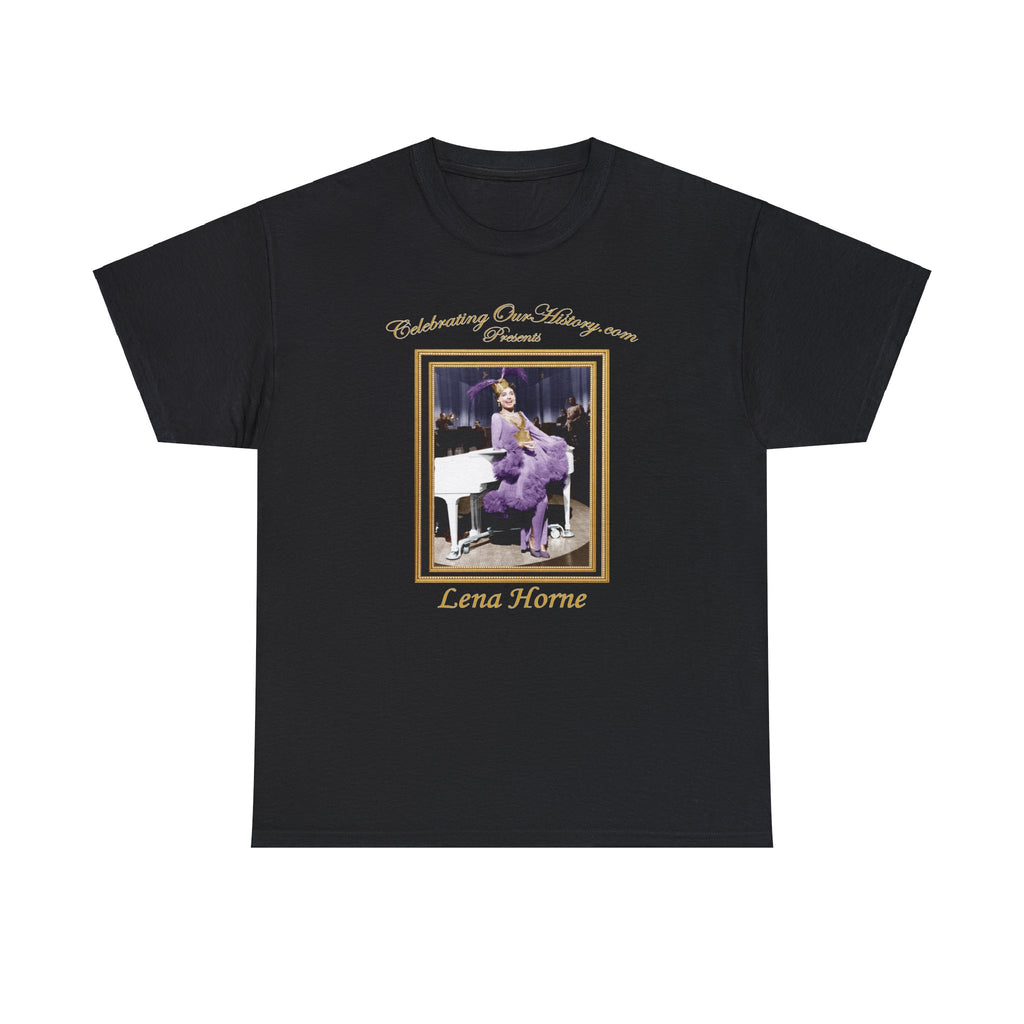Lena Horne - Stormy Weather (1943) v2 -  Front and Back Printed Concert Style T-Shirt