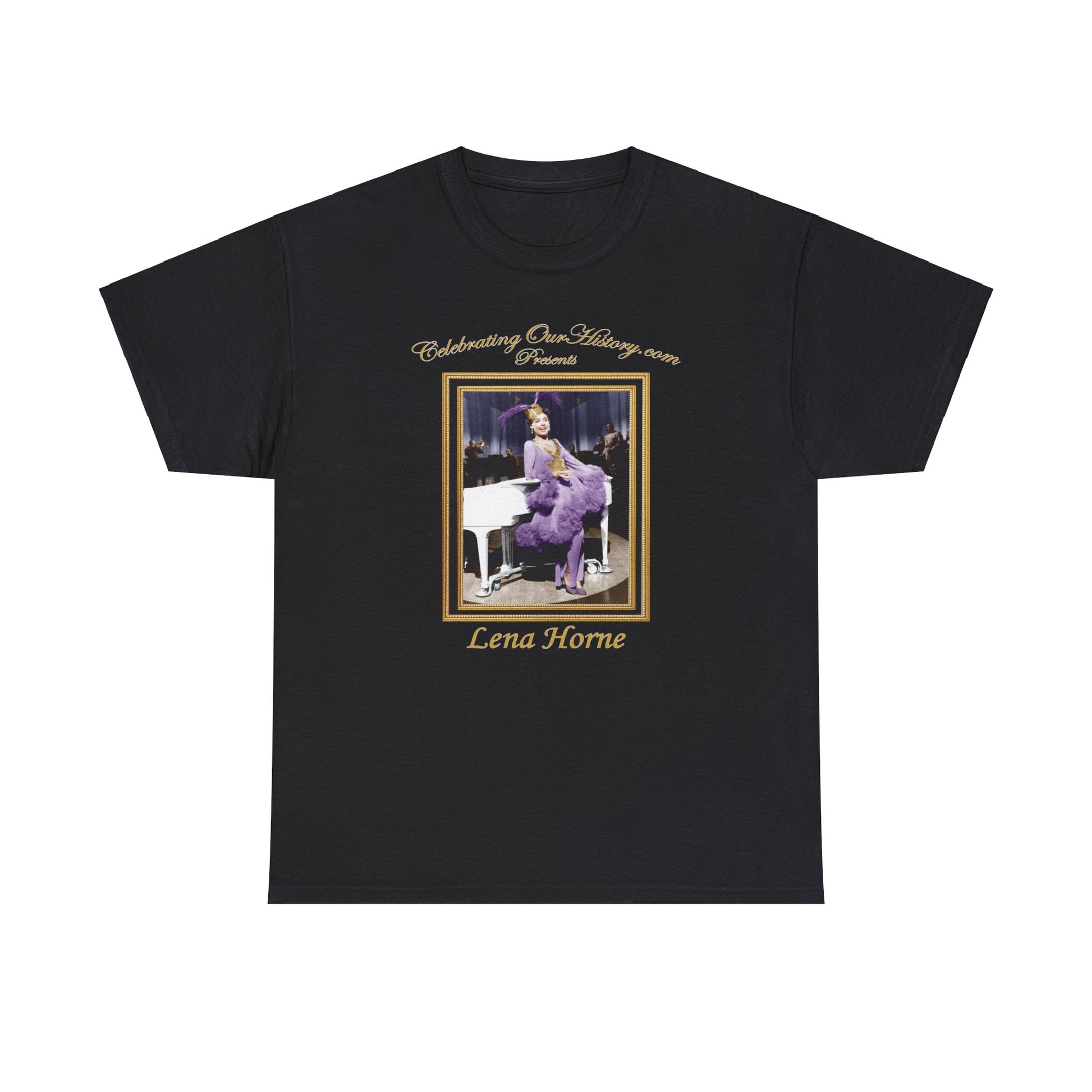 Lena Horne - Stormy Weather (1943) v2 -  Front and Back Printed Concert Style T-Shirt