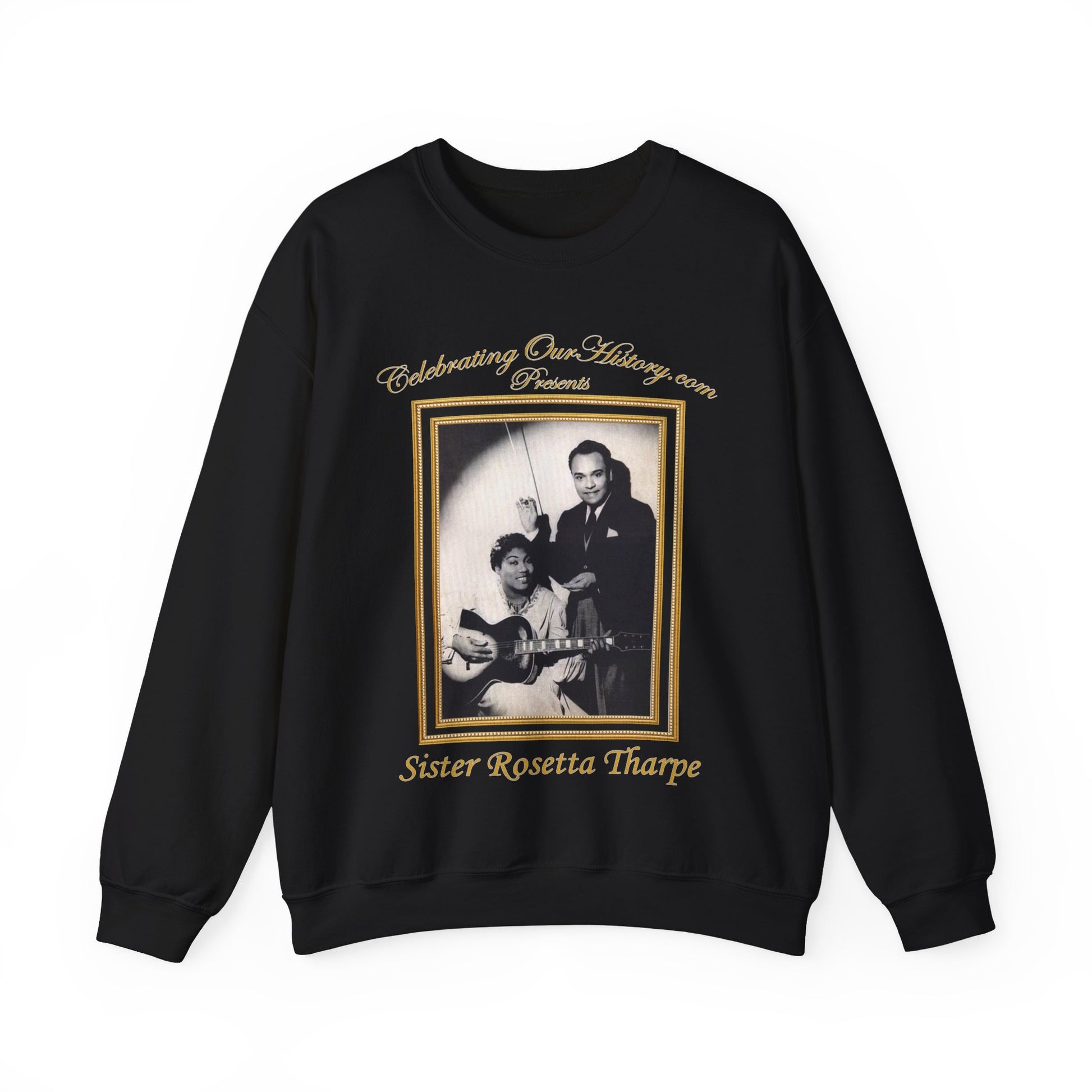 Sister Rosetta Tharpe - Shout Sister Shout -  Front and Back Printed Concert Style Sweatshirt