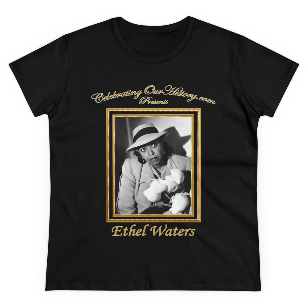 Ethel Waters - Cairo (1942) -  Front and Back Printed Concert Style Women's T-Shirt