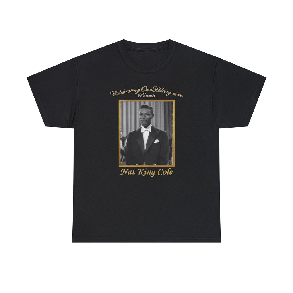 Nat King Cole - St. Louis Blues (1958) -  Front and Back Printed Concert Style T-Shirt