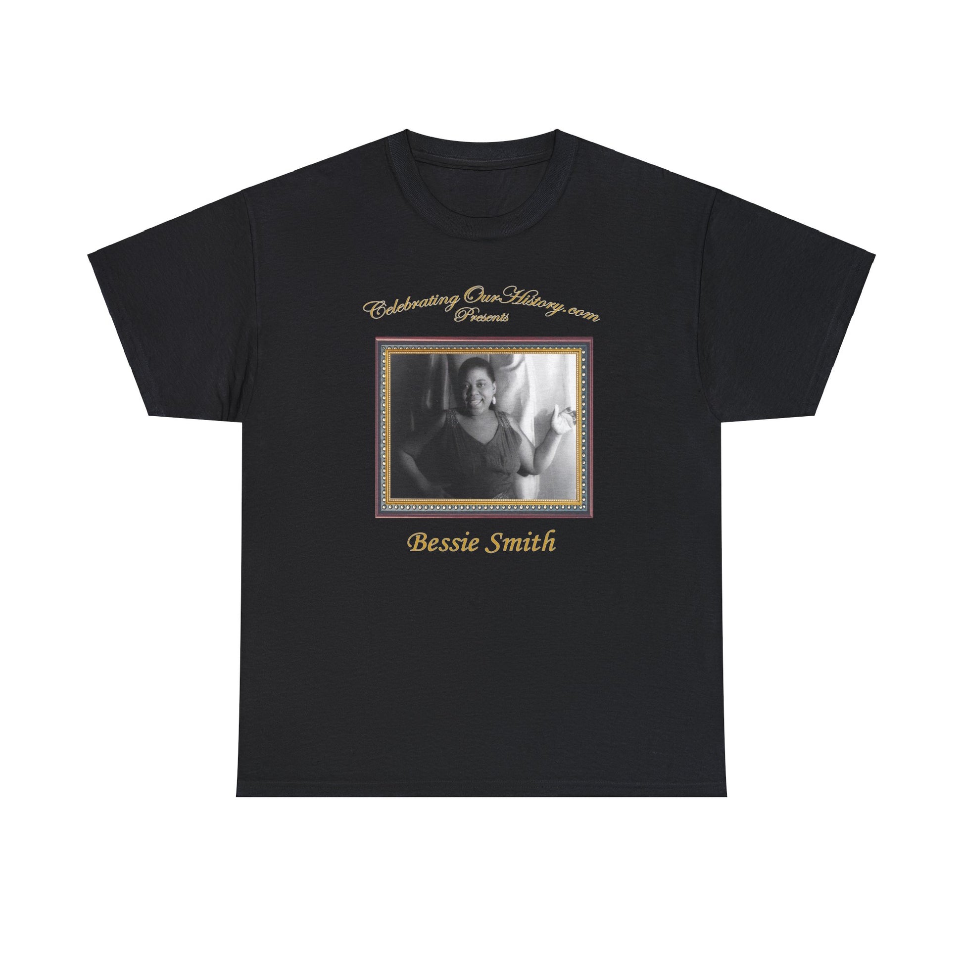 Bessie Smith - Rocking Chair Blues -  Front and Back Printed Concert Style T-Shirt