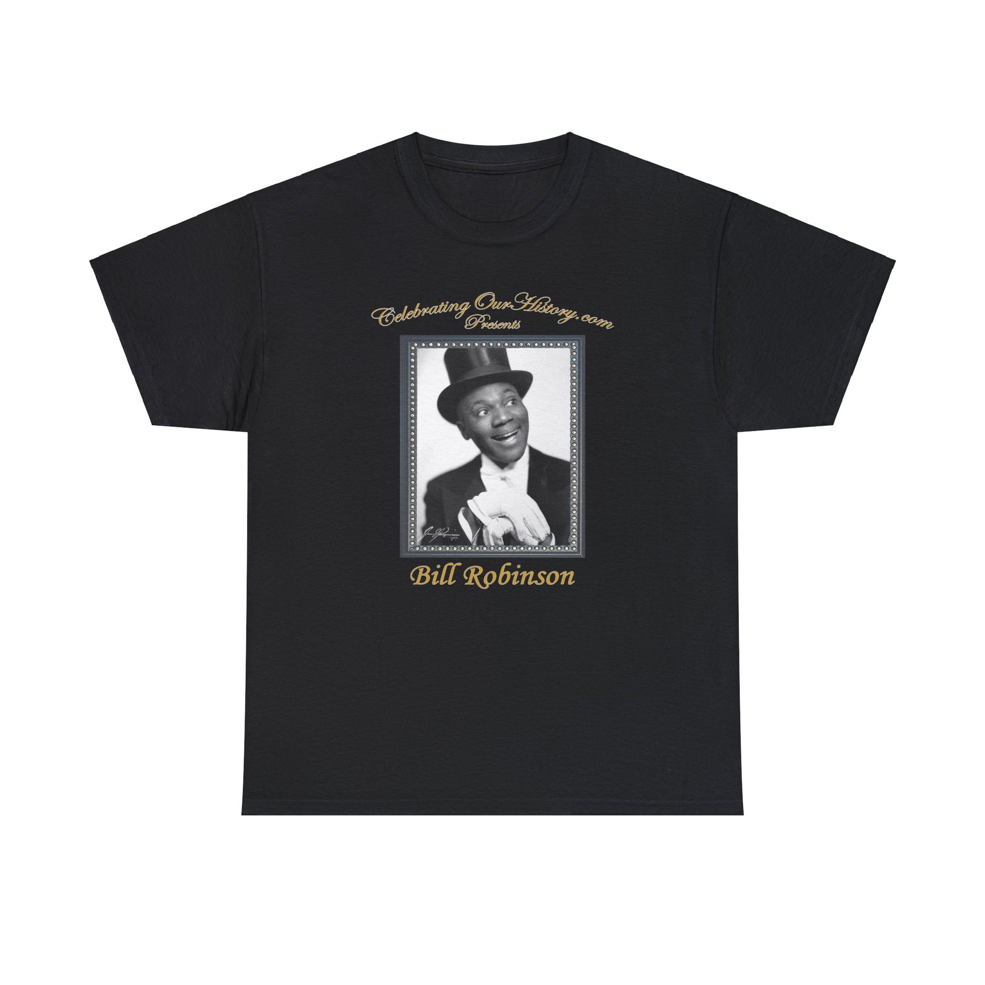 Bill Robinson - Stormy Weather (1943) v2 -  Front and Back Printed Concert Style T-Shirt
