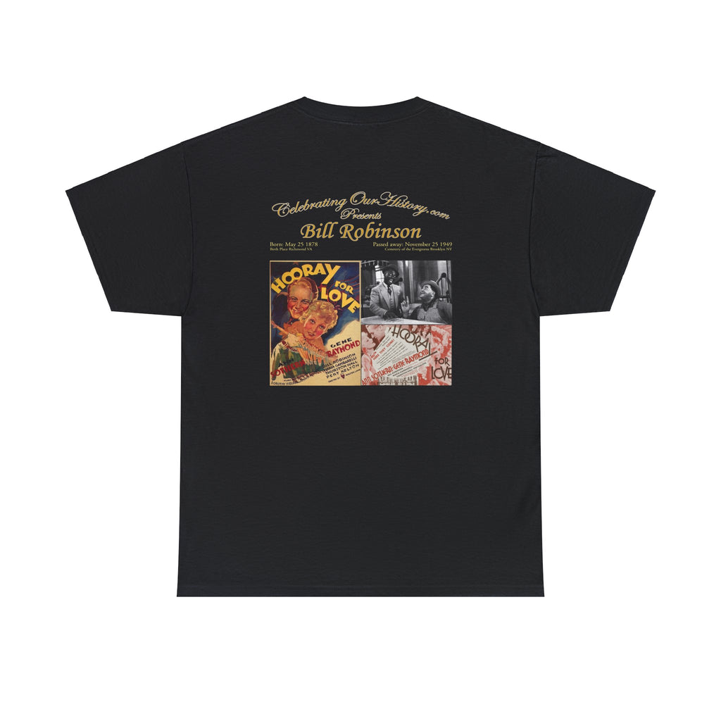 Bill Robinson - Hooray for Love -  Front and Back Printed Concert Style T-Shirt