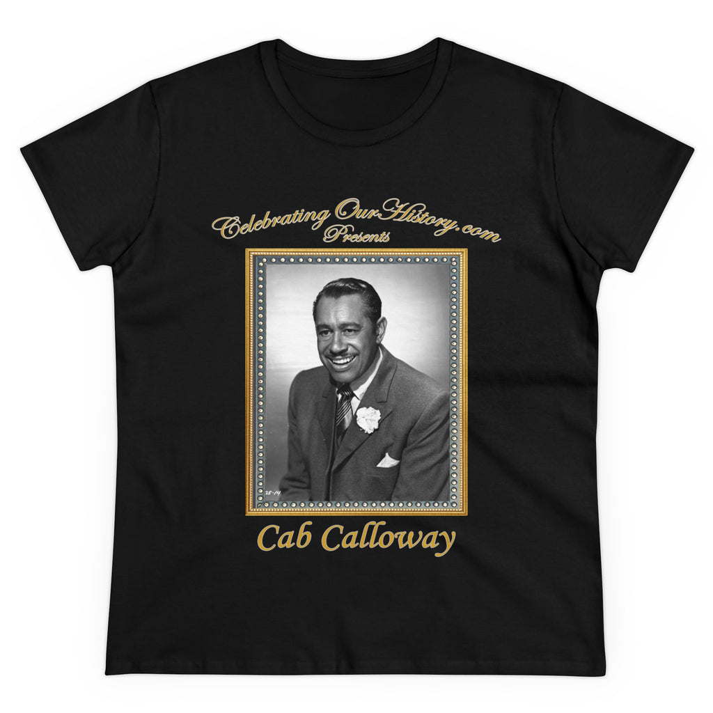 Cab Calloway - St. Louis Blues (1958) -  Front and Back Printed Concert Style Women's T-Shirt