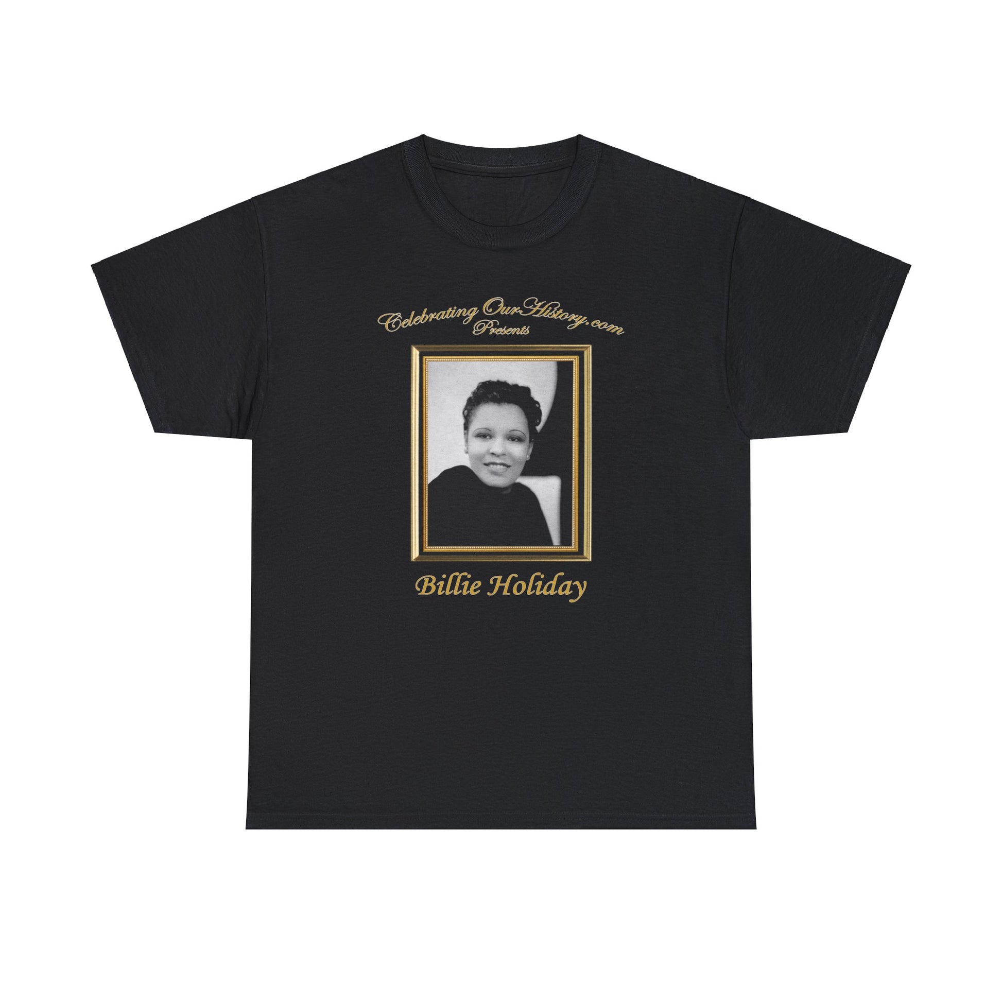 Billie Holiday - God Bless The Child -  Front and Back Printed Concert Style T-Shirt