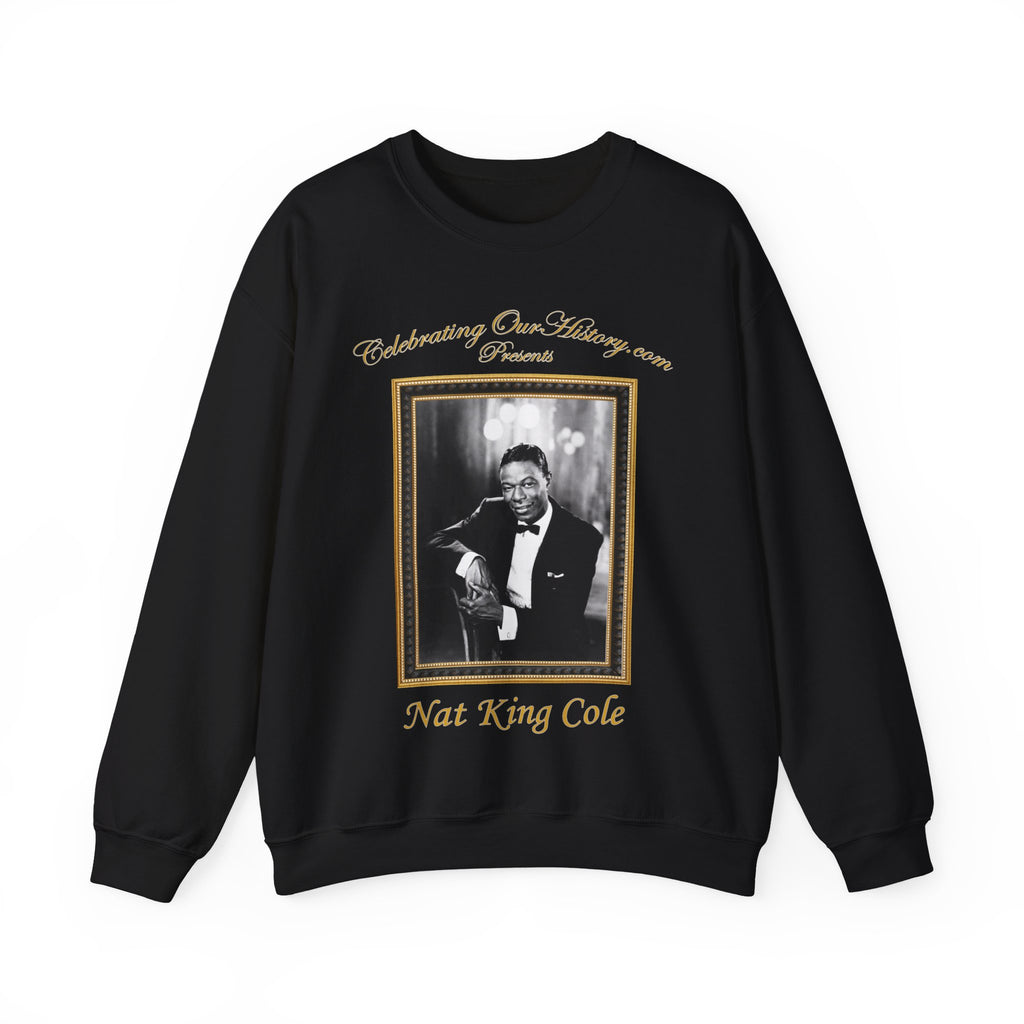 Nat King Cole - St. Louis Blues (1958) Album -  Front and Back Printed Concert Style Sweatshirt