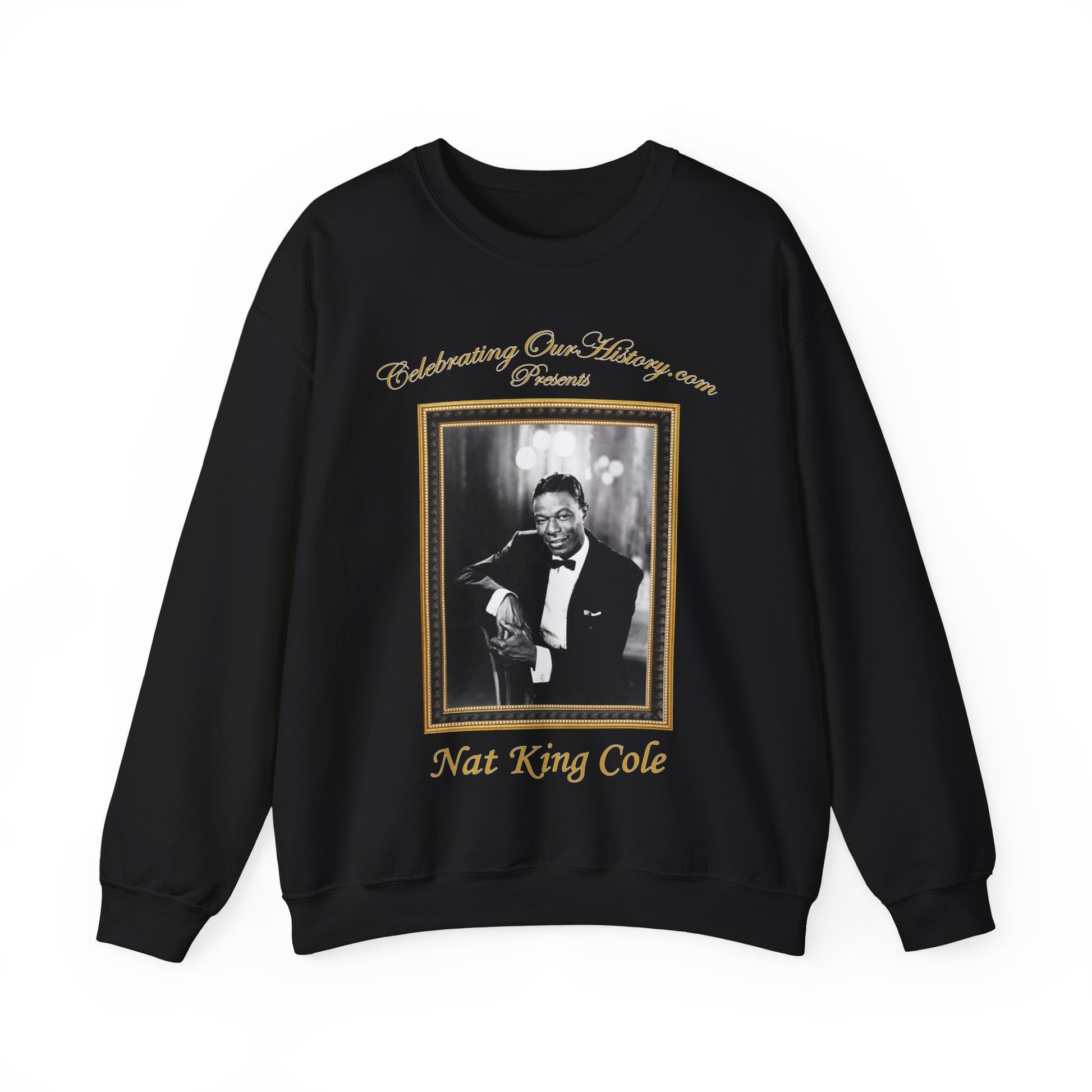 Nat King Cole - St. Louis Blues (1958) Album -  Front and Back Printed Concert Style Sweatshirt