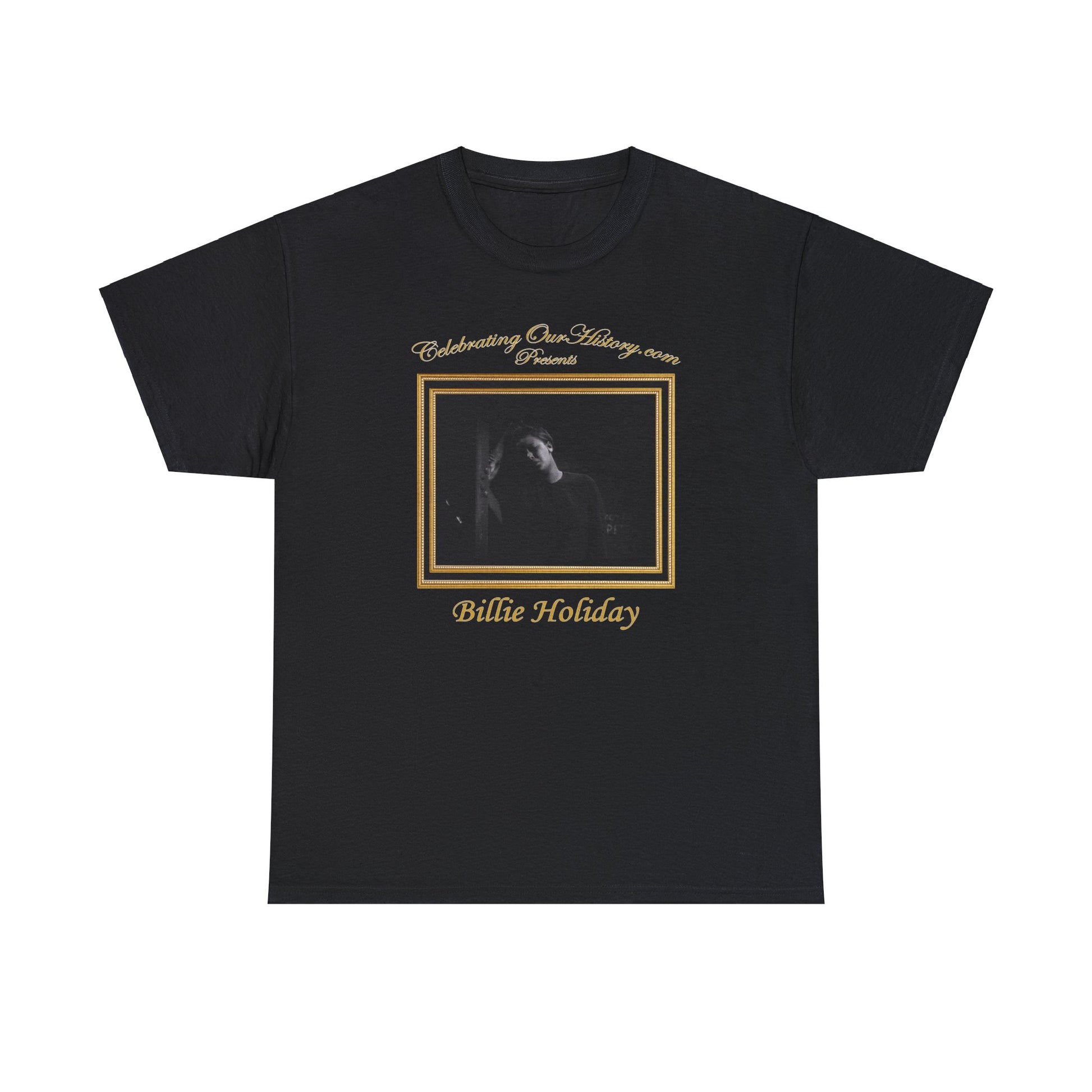 Billie Holiday - Symphony in Black (1935) -  Front and Back Printed Concert Style T-Shirt