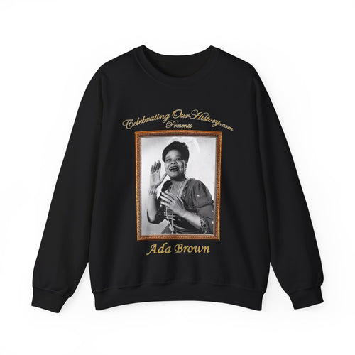 Ada Brown - Stormy Weather (1943) -  Front and Back Printed Concert Style Sweatshirt