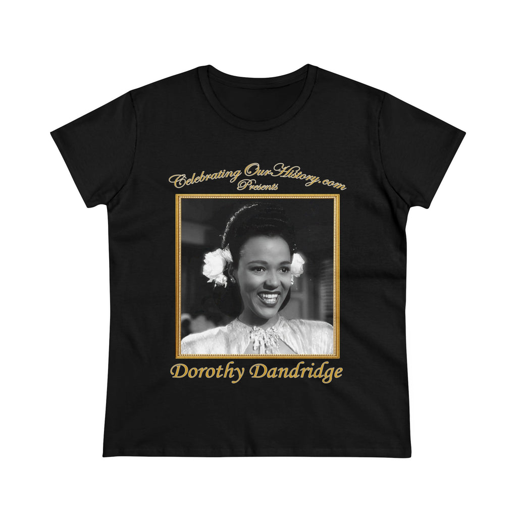 Dorothy Dandridge - Pillow to Post -  Front and Back Printed Concert Style Women's T-Shirt