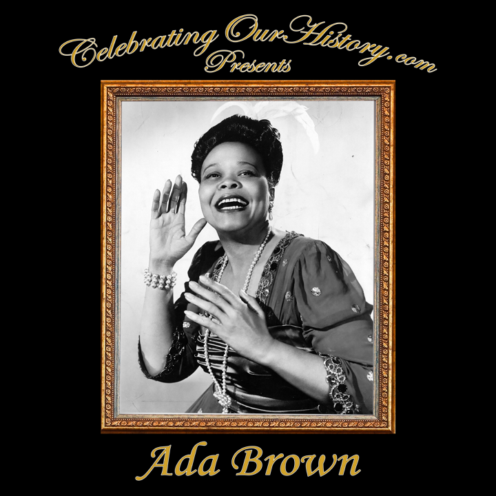 Ada Brown - Stormy Weather (1943) -  Front and Back Printed Concert Style T-Shirt