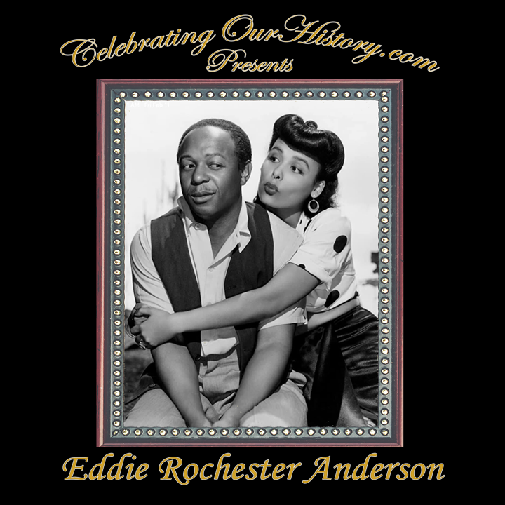 Eddie "Rochester" Anderson - Cabin in the Sky (1943) -  Front and Back Printed Concert Style T-Shirt