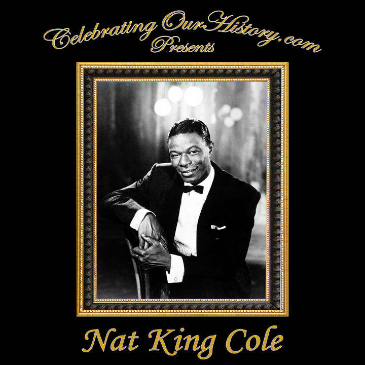 Nat King Cole - St. Louis Blues (1958) Album -  Front and Back Printed Concert Style T-Shirt