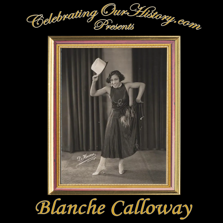 Blanche Calloway - Queen Of Jazz -  Front and Back Printed Concert Style T-Shirt