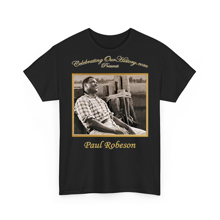 Paul Robeson - Show Boat (1936) -  Front and Back Printed Concert Style T-Shirt