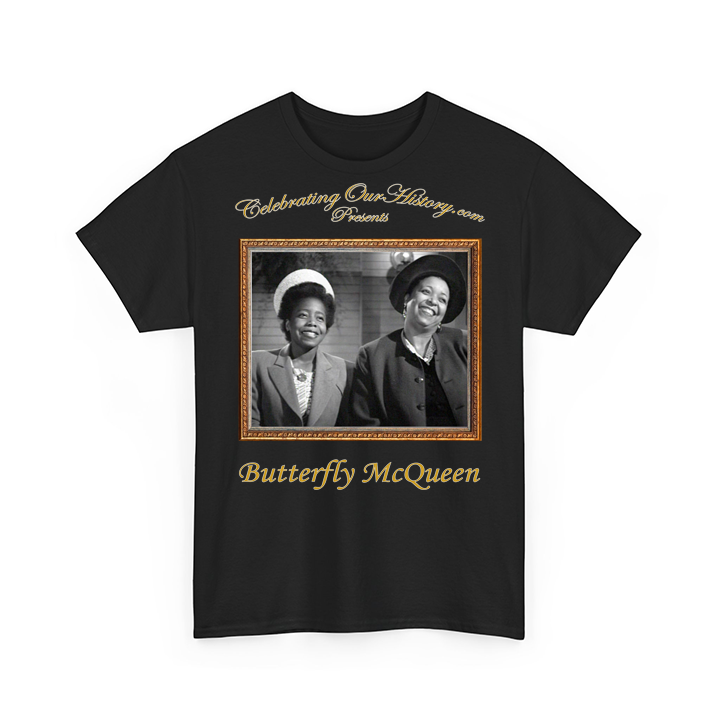 Butterfly McQueen - Cabin in the Sky (1943) -  Front and Back Printed Concert Style T-Shirt