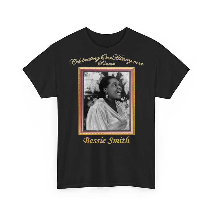 Bessie Smith - St. Louis Blues (1929) -  Front and Back Printed Concert Style T-Shirt