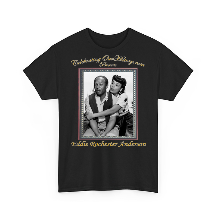 Eddie "Rochester" Anderson - Cabin in the Sky (1943) -  Front and Back Printed Concert Style T-Shirt