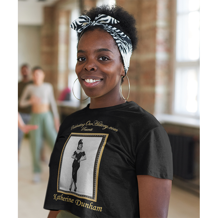 Katherine Dunham - Stormy Weather (1943) - Women's Crop Tee