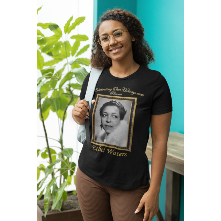 Ethel Waters - Cairo (1942) -  Front and Back Printed Concert Style Women's T-Shirt