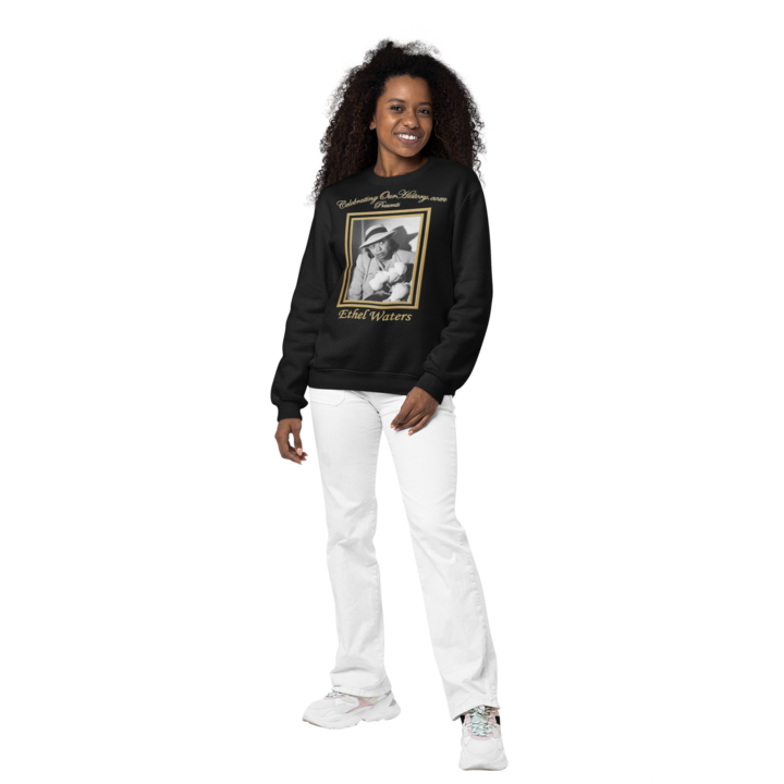 Ethel Waters - Cairo (1942) -  Front and Back Printed Concert Style Sweatshirt