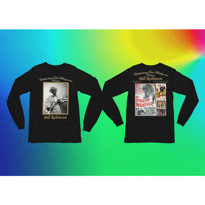 Bill Robinson - Stormy Weather (1943) -  Front and Back Printed Concert Style Sweatshirt