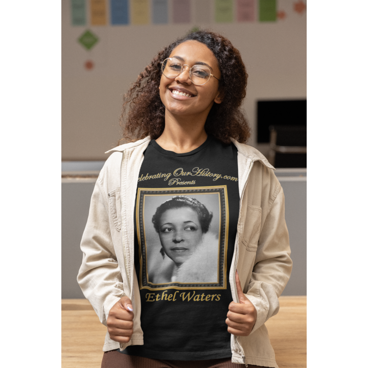 Ethel Waters - Cairo (1942) -  Front and Back Printed Concert Style Women's T-Shirt