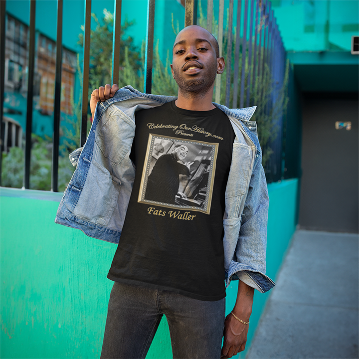 Cab Calloway - St. Louis Blues (1958) -  Front and Back Printed Concert Style T-Shirt
