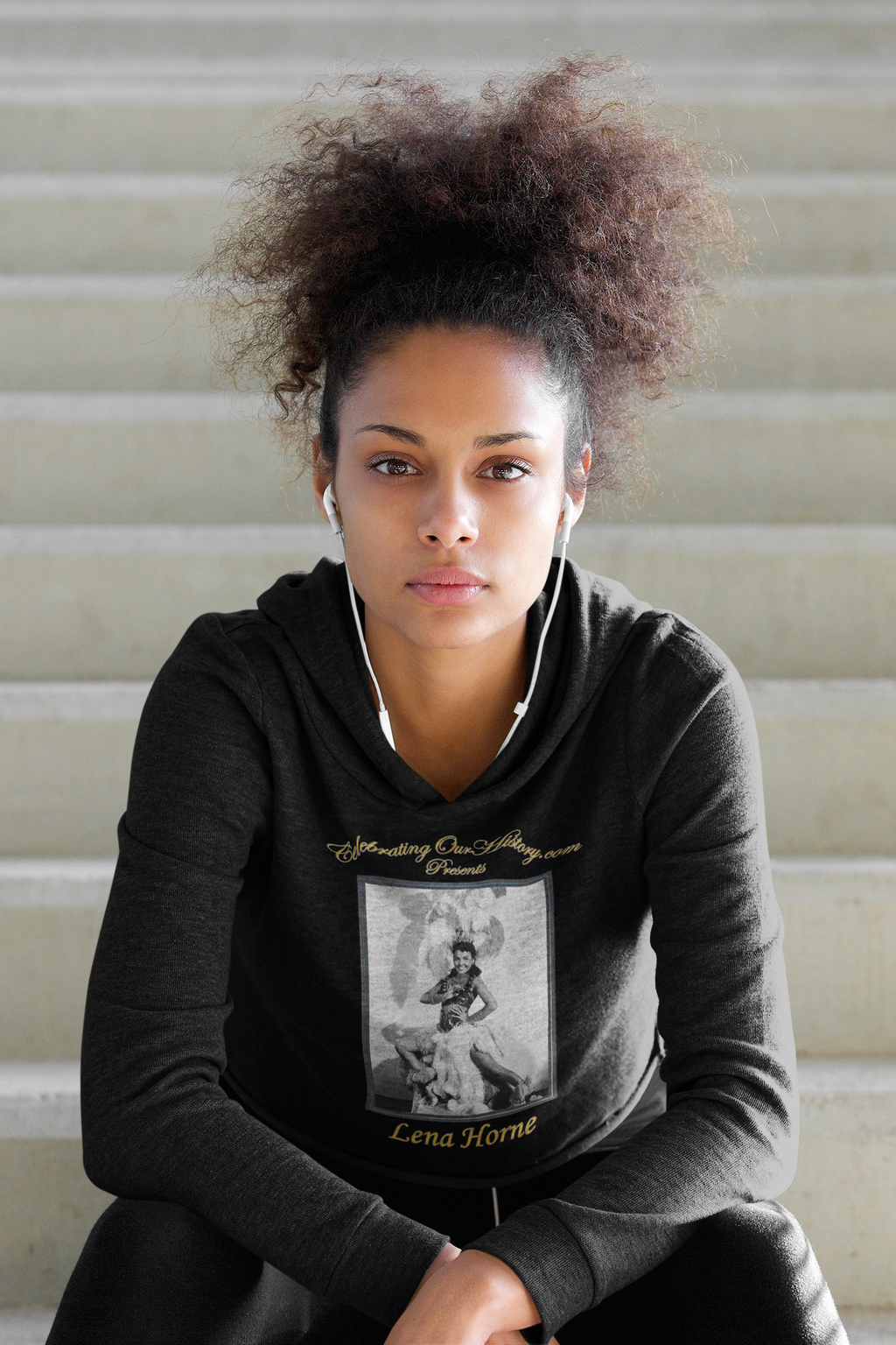 Lena Horne - Stormy Weather (1943) - Women's Crop Hoodie