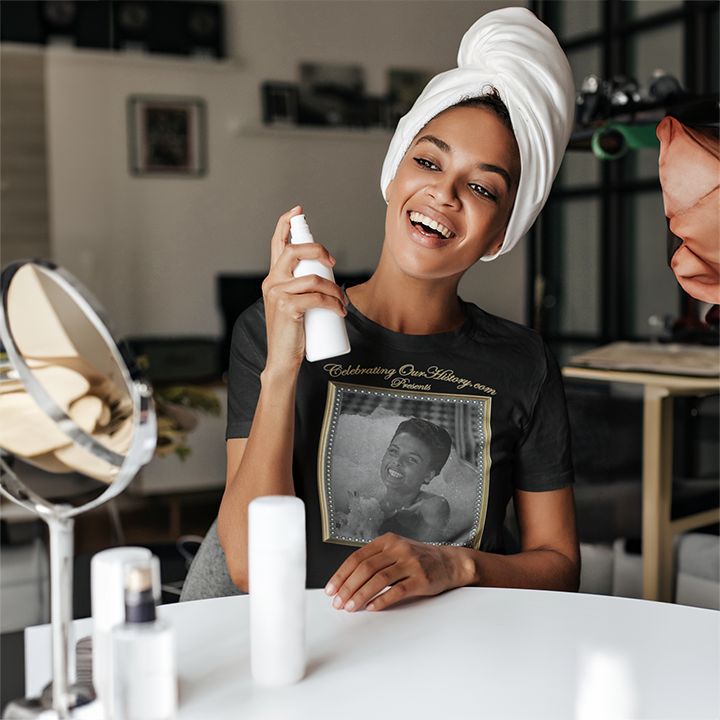 Lena Horne - Cabin in the Sky (1943) - Front and Back Printed Concert Style Women's T-Shirt