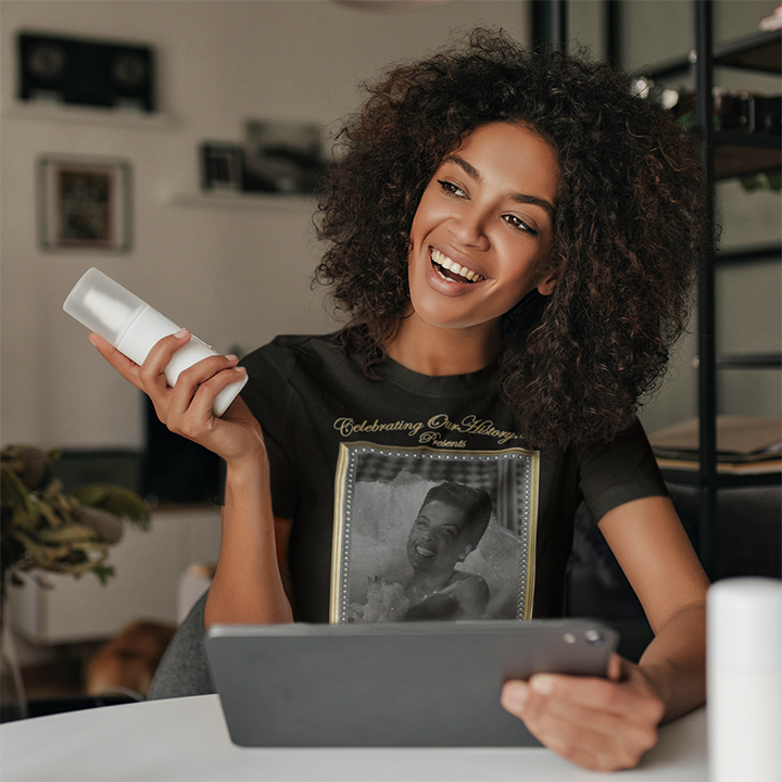 Lena Horne - Cabin in the Sky (1943) - Front and Back Printed Concert Style Women's T-Shirt
