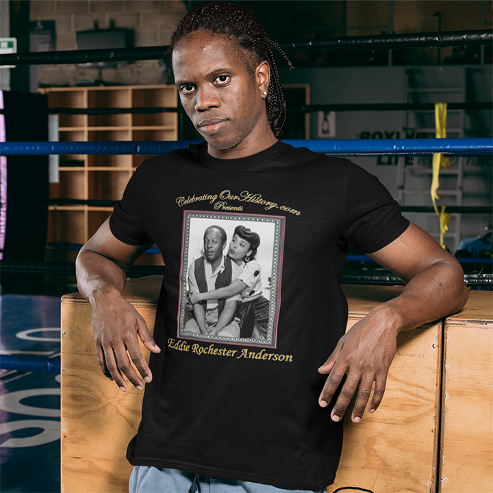 Eddie "Rochester" Anderson - Cabin in the Sky (1943) -  Front and Back Printed Concert Style T-Shirt